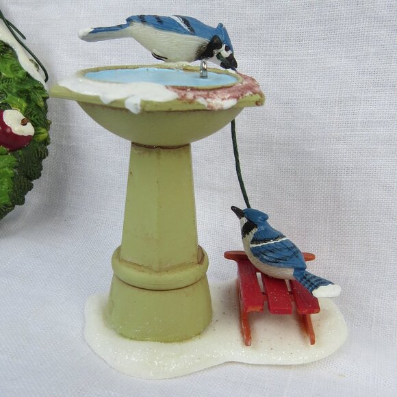 HALLMARK Keepsake Bird Christmas Ornaments by Marjolein Bastin - Set of 3 - Picture 5 of 8